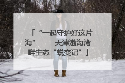“一起守护好这片海”——天津渤海湾畔生态“蜕变记”