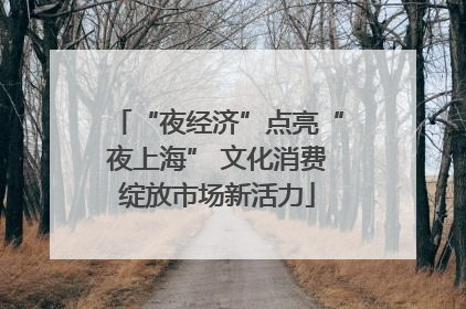 “夜经济”点亮“夜上海” 文化消费绽放市场新活力