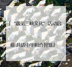 “遇见三峡文化”活动启幕 共话中华和合智慧