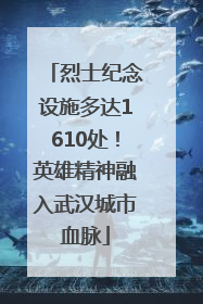 烈士纪念设施多达1610处！英雄精神融入武汉城市血脉