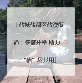 盐城盐都区盐渎街道：多措并举 助力“秸”尽其用