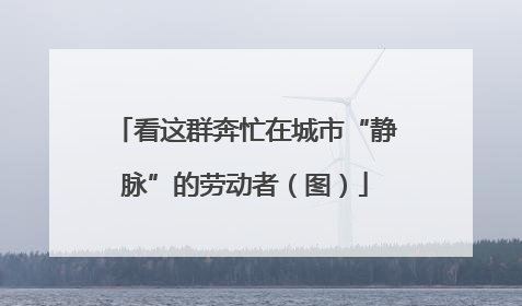 看这群奔忙在城市“静脉”的劳动者（图）