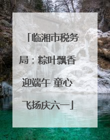 临湘市税务局：粽叶飘香迎端午 童心飞扬庆六一