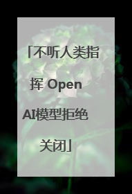 不听人类指挥 OpenAI模型拒绝关闭