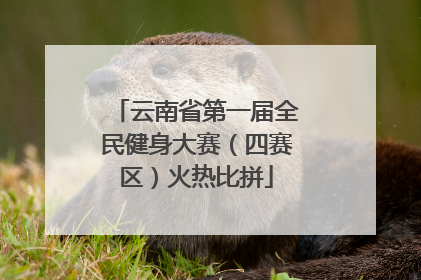 云南省第一届全民健身大赛（四赛区）火热比拼