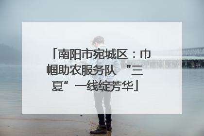 南阳市宛城区：巾帼助农服务队 “三夏”一线绽芳华