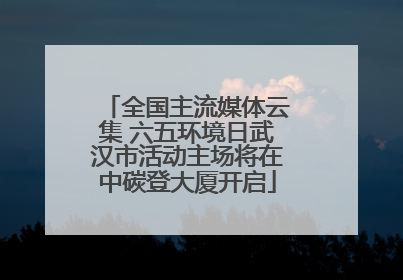 全国主流媒体云集 六五环境日武汉市活动主场将在中碳登大厦开启