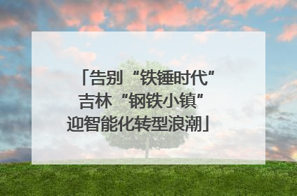 告别“铁锤时代” 吉林“钢铁小镇”迎智能化转型浪潮