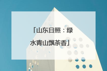 山东日照：绿水青山飘茶香