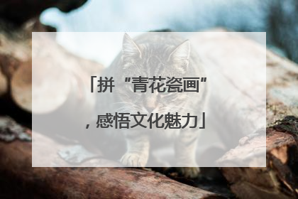 拼“青花瓷画”，感悟文化魅力