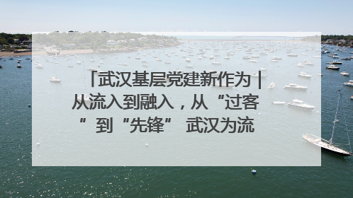 武汉基层党建新作为｜从流入到融入，从“过客”到“先锋” 武汉为流动党员筑起温暖之家