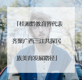 桂湘黔教育界代表齐聚广西三江共探民族美育发展路径