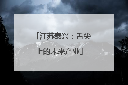 江苏泰兴：舌尖上的未来产业