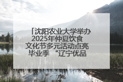 沈阳农业大学举办2025年仲夏饮食文化节多元活动点亮毕业季 “辽宁优品”进校园首站启动