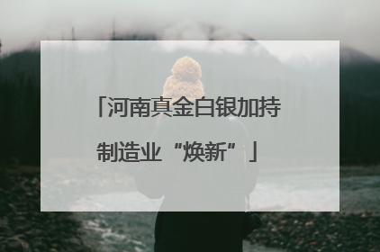 河南真金白银加持制造业“焕新”