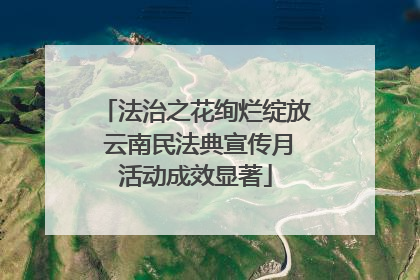 法治之花绚烂绽放 云南民法典宣传月活动成效显著