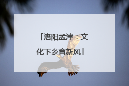 洛阳孟津：文化下乡育新风