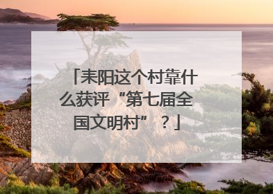 耒阳这个村靠什么获评“第七届全国文明村”？
