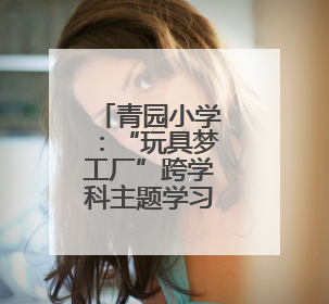 青园小学：“玩具梦工厂”跨学科主题学习成果闪耀校园