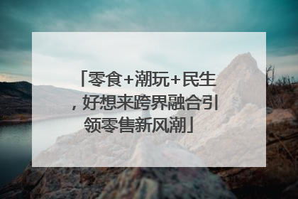 零食+潮玩+民生，好想来跨界融合引领零售新风潮