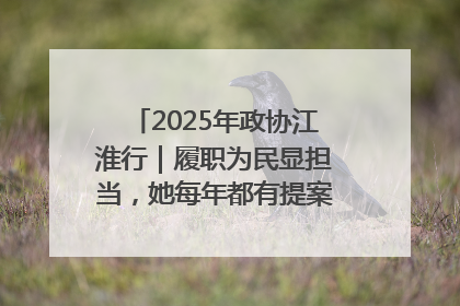 2025年政协江淮行｜履职为民显担当，她每年都有提案被评为“优秀”