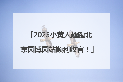 2025小黄人趣跑北京园博园站顺利收官！