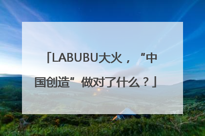LABUBU大火，“中国创造”做对了什么？